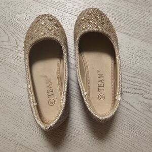 Gold Girl's Flats